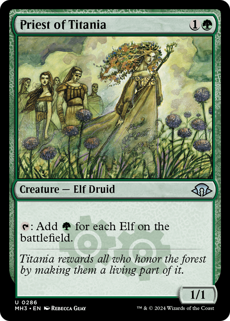 Priest of Titania [Modern Horizons 3] | The CG Realm