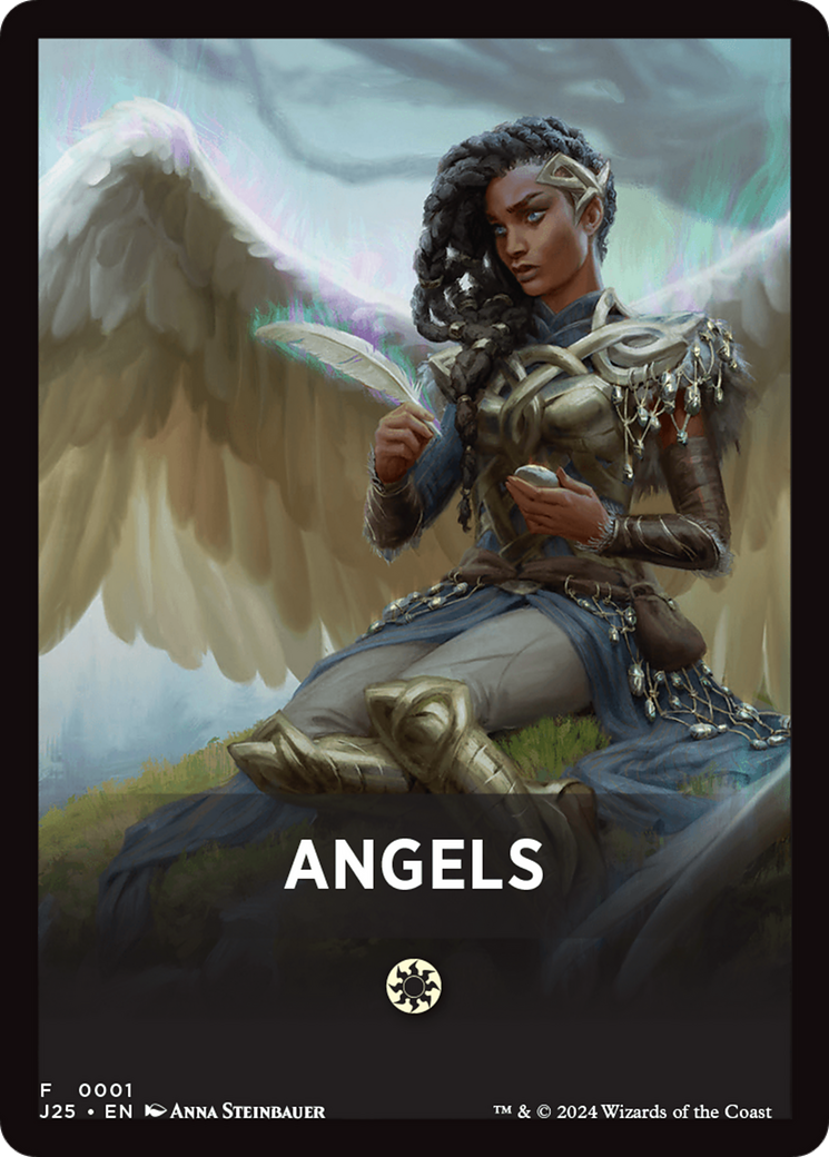 Angels Theme Card [Foundations Jumpstart Front Cards] | The CG Realm