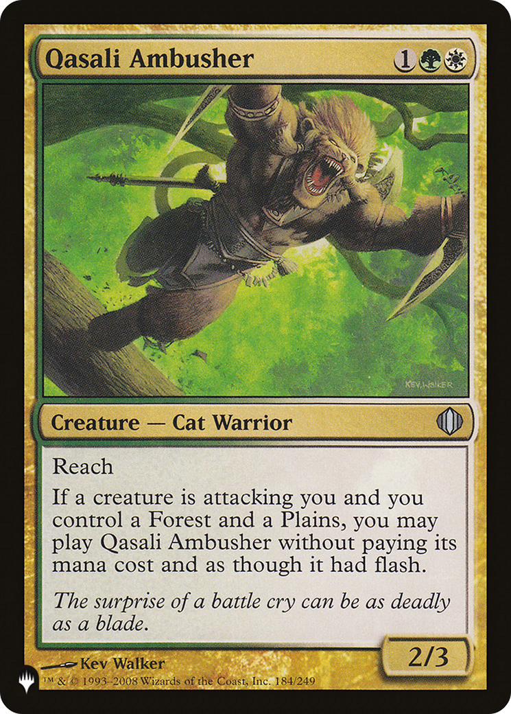 Qasali Ambusher [The List Reprints] | The CG Realm