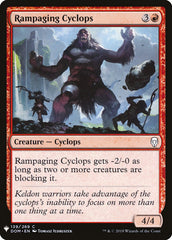 Rampaging Cyclops [Mystery Booster] | The CG Realm