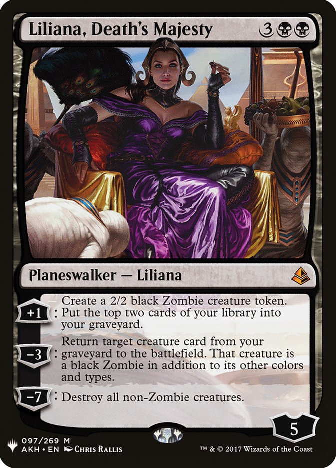 Liliana, Death's Majesty [The List] | The CG Realm