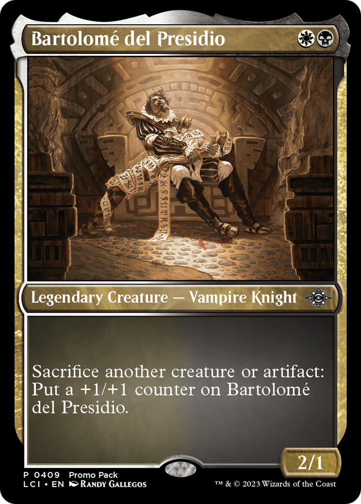 Bartolome del Presidio (Promo Pack) [The Lost Caverns of Ixalan Promos] | The CG Realm