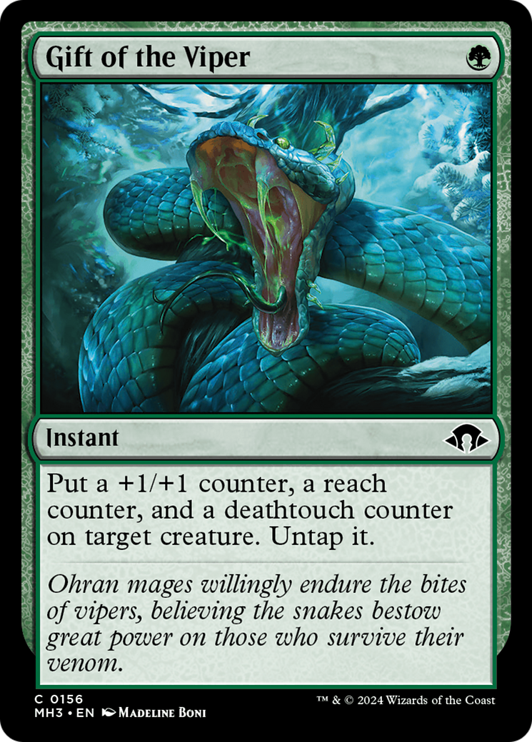 Gift of the Viper [Modern Horizons 3] | The CG Realm