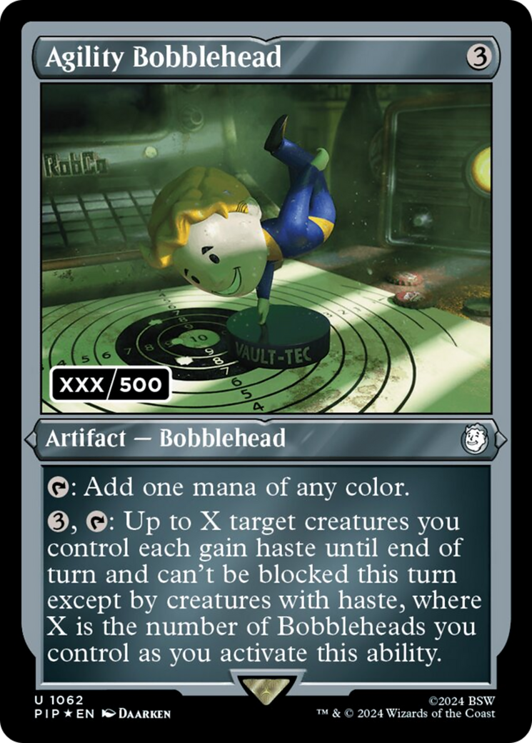 Agility Bobblehead (Serial Numbered) [Fallout] | The CG Realm