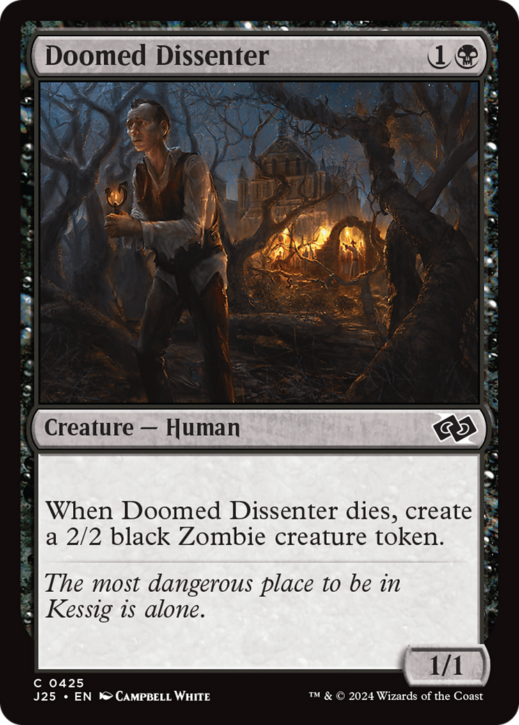 Doomed Dissenter [Foundations Jumpstart] | The CG Realm