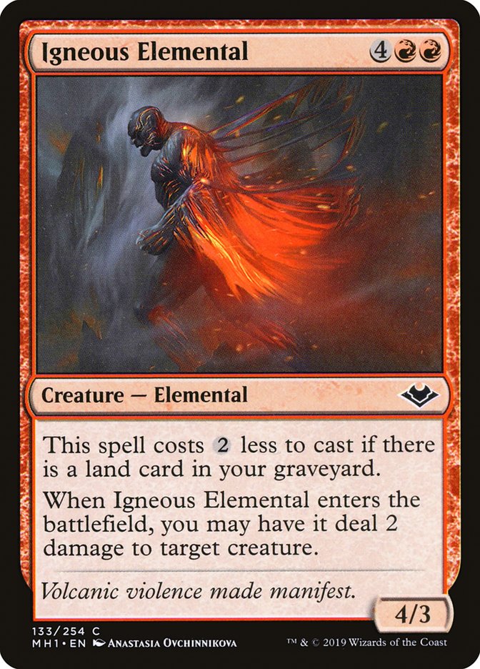 Igneous Elemental [Modern Horizons] | The CG Realm