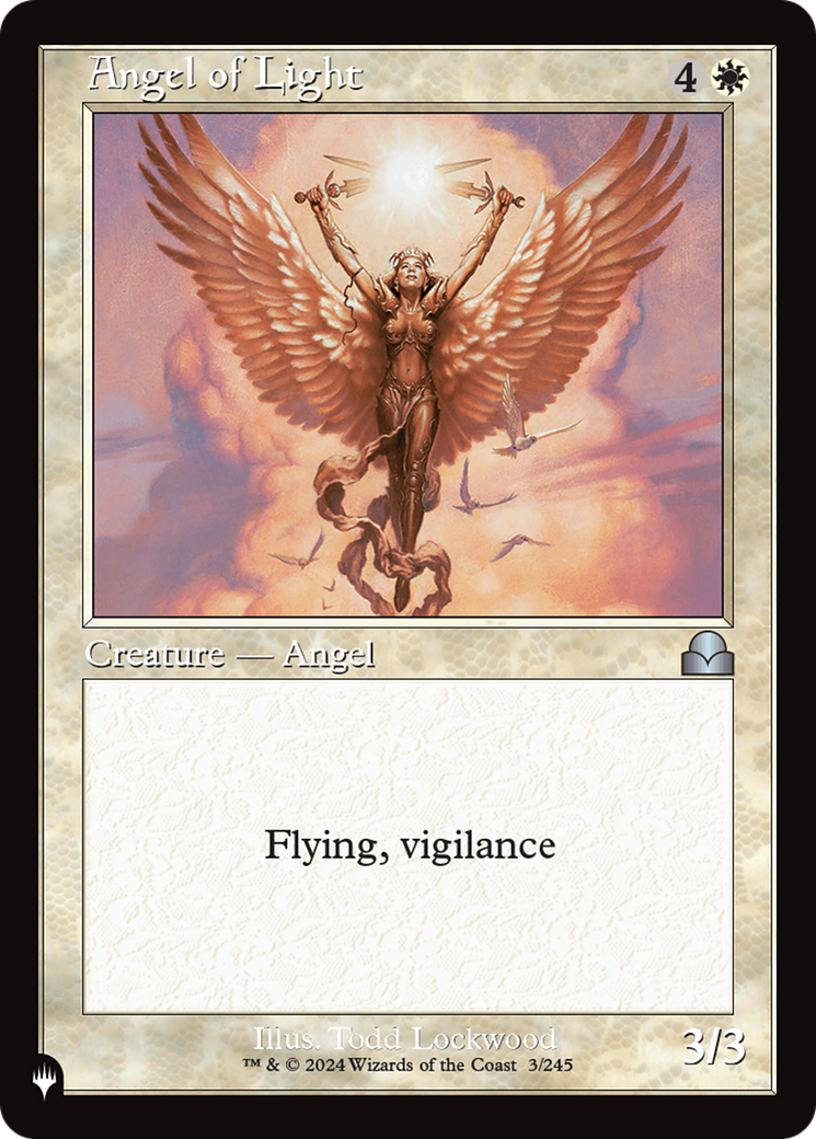 Angel of Light [The List Reprints] | The CG Realm