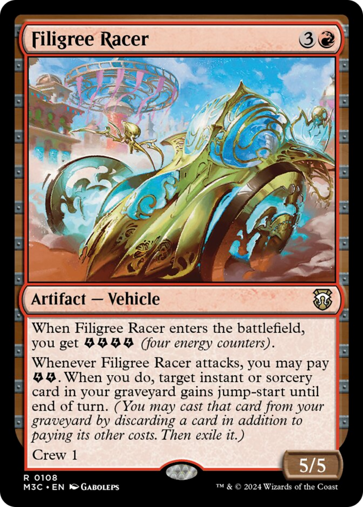 Filigree Racer [Modern Horizons 3 Commander] | The CG Realm