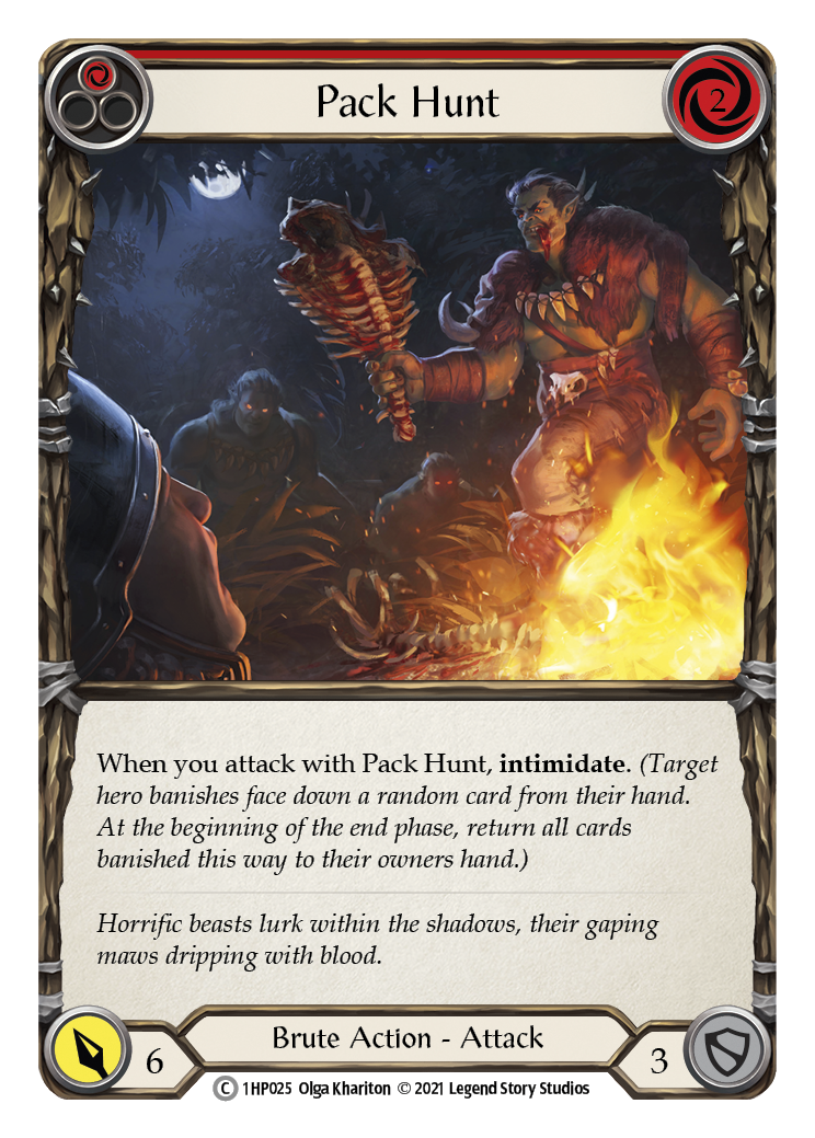 Pack Hunt (Red) [1HP025] (History Pack 1) | The CG Realm