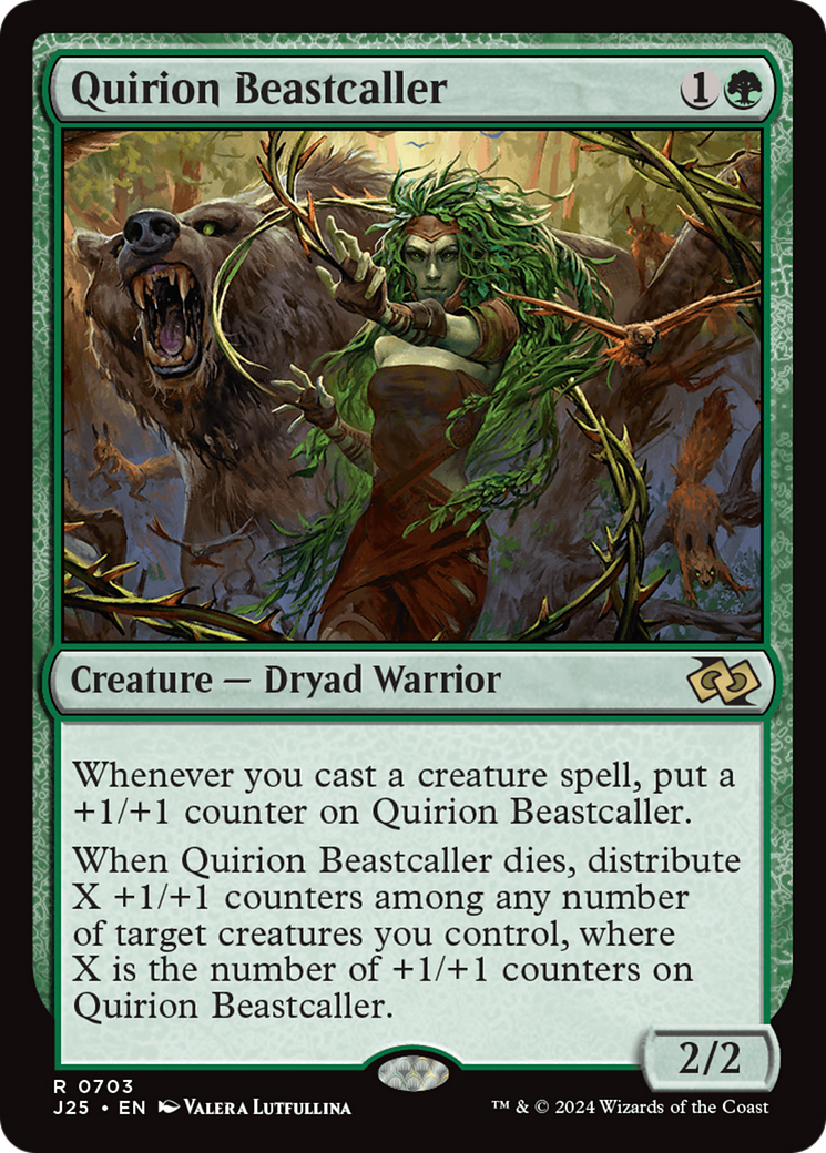 Quirion Beastcaller [Foundations Jumpstart] | The CG Realm