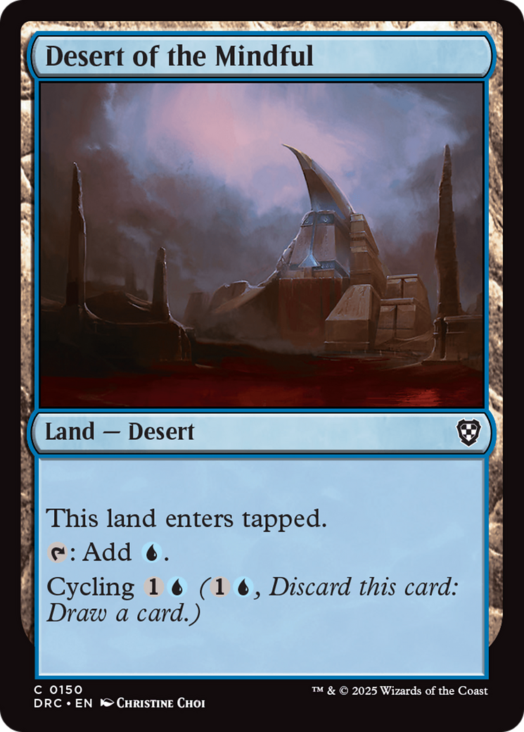 Desert of the Mindful [Aetherdrift Commander] | The CG Realm