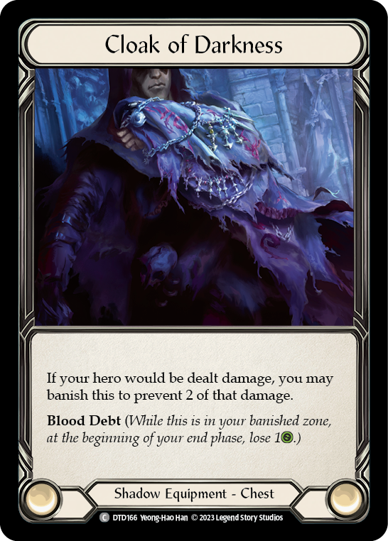 Cloak of Darkness [DTD166] (Dusk Till Dawn)  Cold Foil | The CG Realm