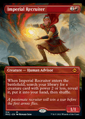 Imperial Recruiter (Borderless Alternate Art) [Modern Horizons 2] | The CG Realm