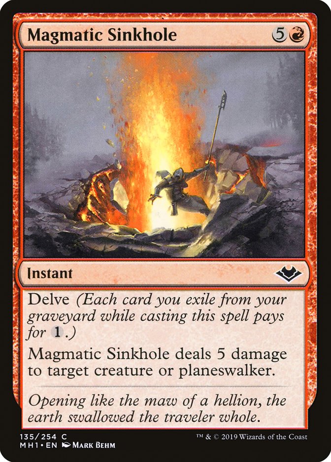 Magmatic Sinkhole [Modern Horizons] | The CG Realm