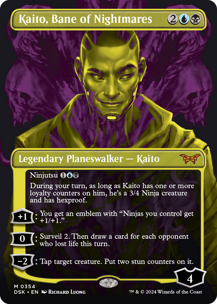 Kaito, Bane of Nightmares (Showcase) [Duskmourn: House of Horror] | The CG Realm