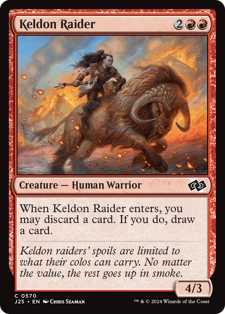 Keldon Raider [Foundations Jumpstart] | The CG Realm