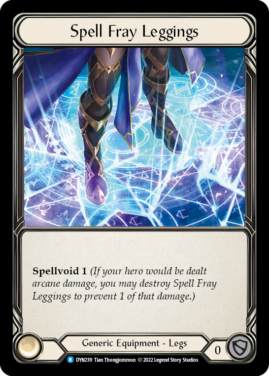 Spell Fray Leggings [DYN239] (Dynasty)  Rainbow Foil | The CG Realm