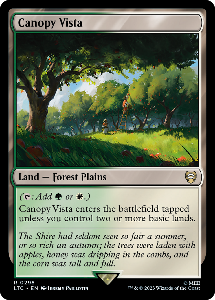 Canopy Vista [The Lord of the Rings: Tales of Middle-Earth Commander] | The CG Realm