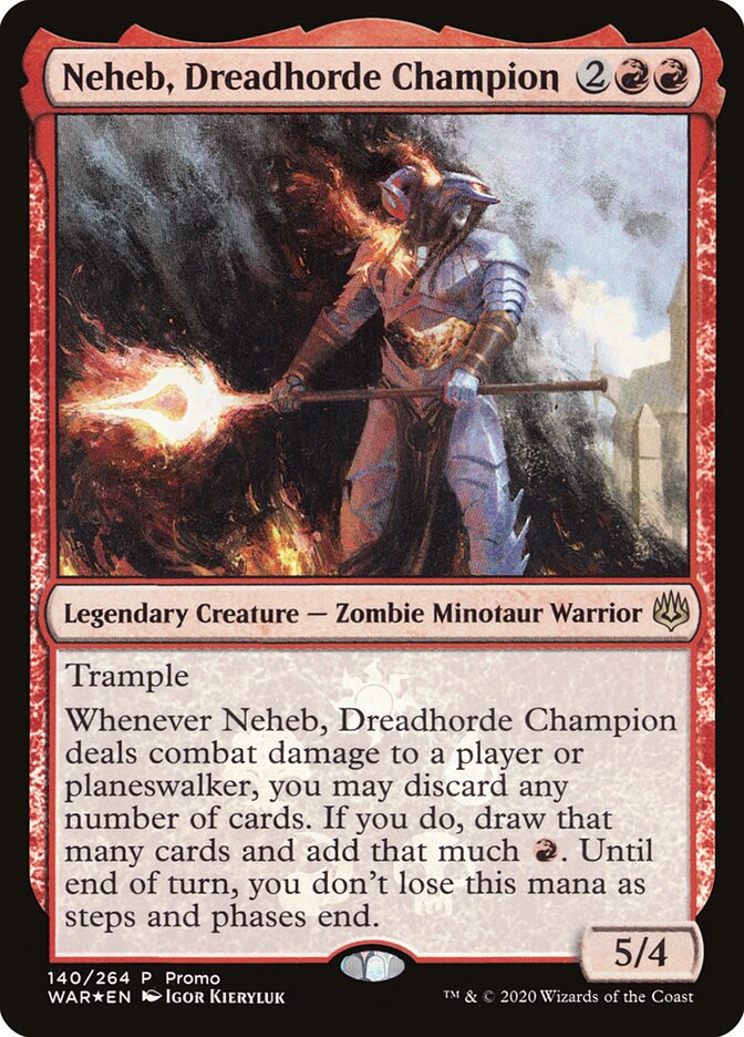 Neheb, Dreadhorde Champion [Resale Promos] | The CG Realm