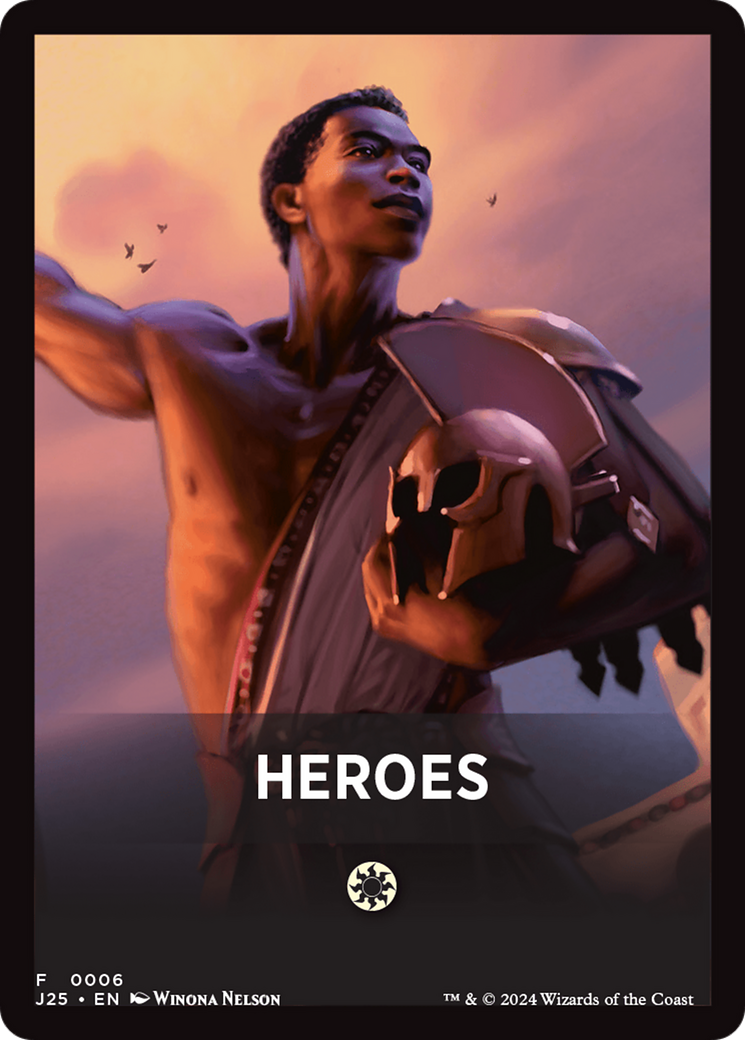 Heroes Theme Card [Foundations Jumpstart Front Cards] | The CG Realm