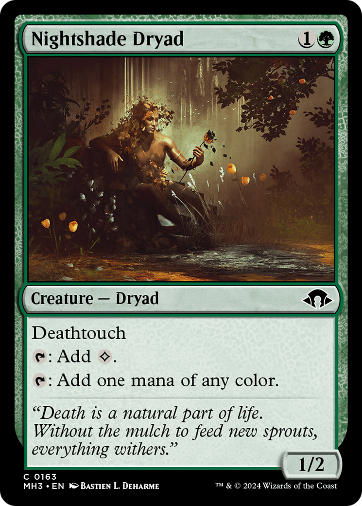 Nightshade Dryad [Modern Horizons 3] | The CG Realm