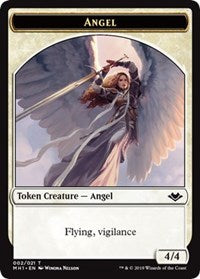 Angel (002) // Soldier (004) Double-Sided Token [Modern Horizons Tokens] | The CG Realm