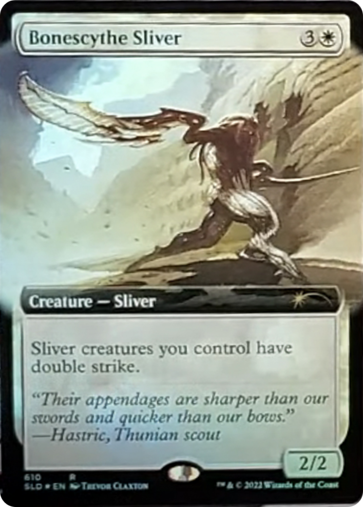 Bonescythe Sliver (Extended Art) [Secret Lair Drop Series] | The CG Realm