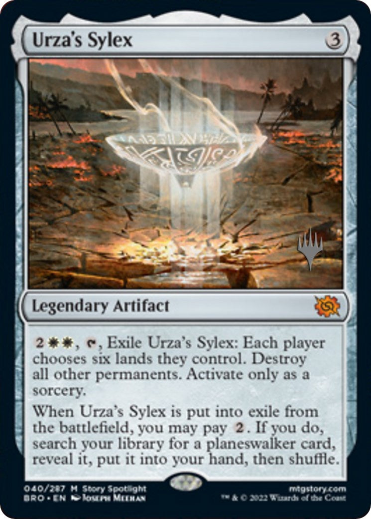 Urza's Sylex (Promo Pack) [The Brothers' War Promos] | The CG Realm