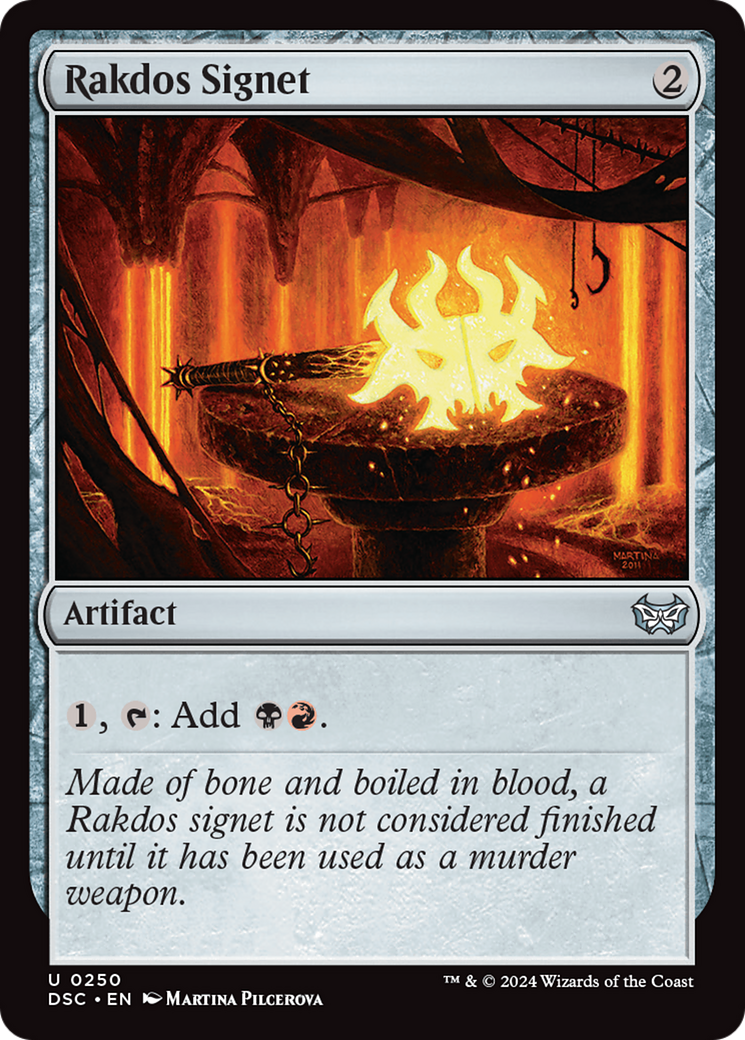 Rakdos Signet [Duskmourn: House of Horror Commander] | The CG Realm