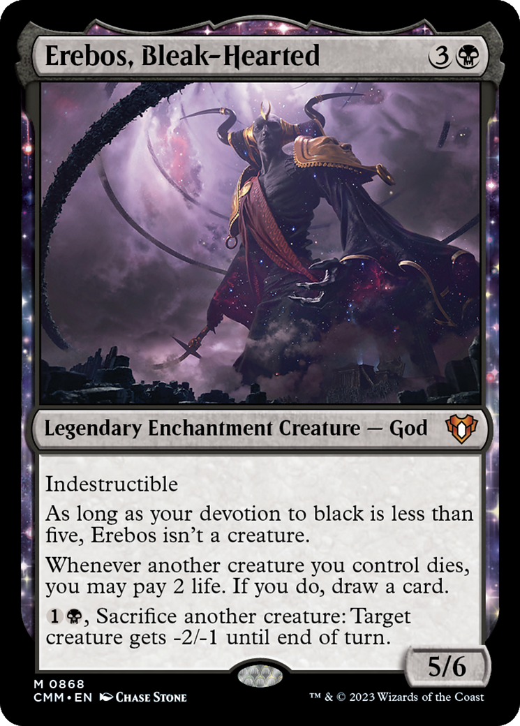 Erebos, Bleak-Hearted [Commander Masters] | The CG Realm