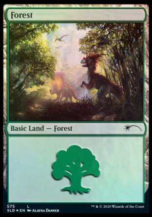 Forest (Dinosaurs) (575) [Secret Lair Drop Promos] | The CG Realm