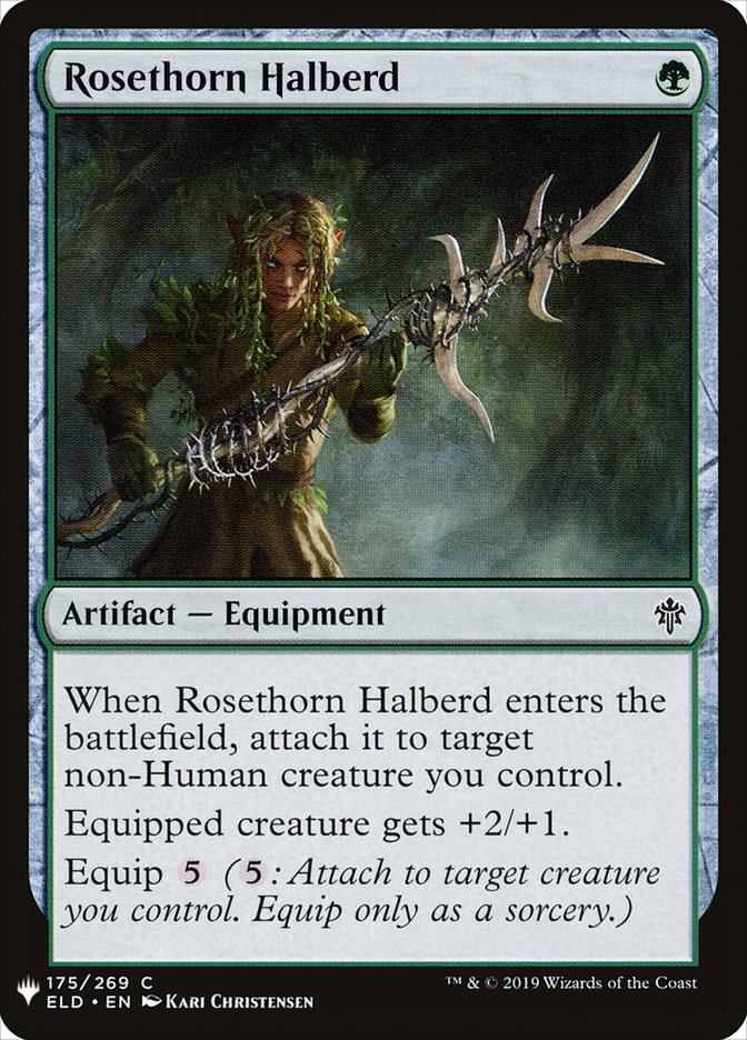 Rosethorn Halberd [Mystery Booster] | The CG Realm