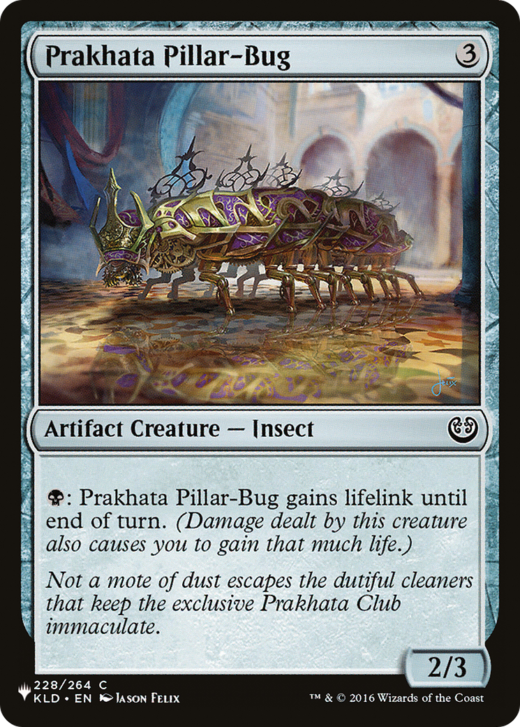 Prakhata Pillar-Bug [The List] | The CG Realm