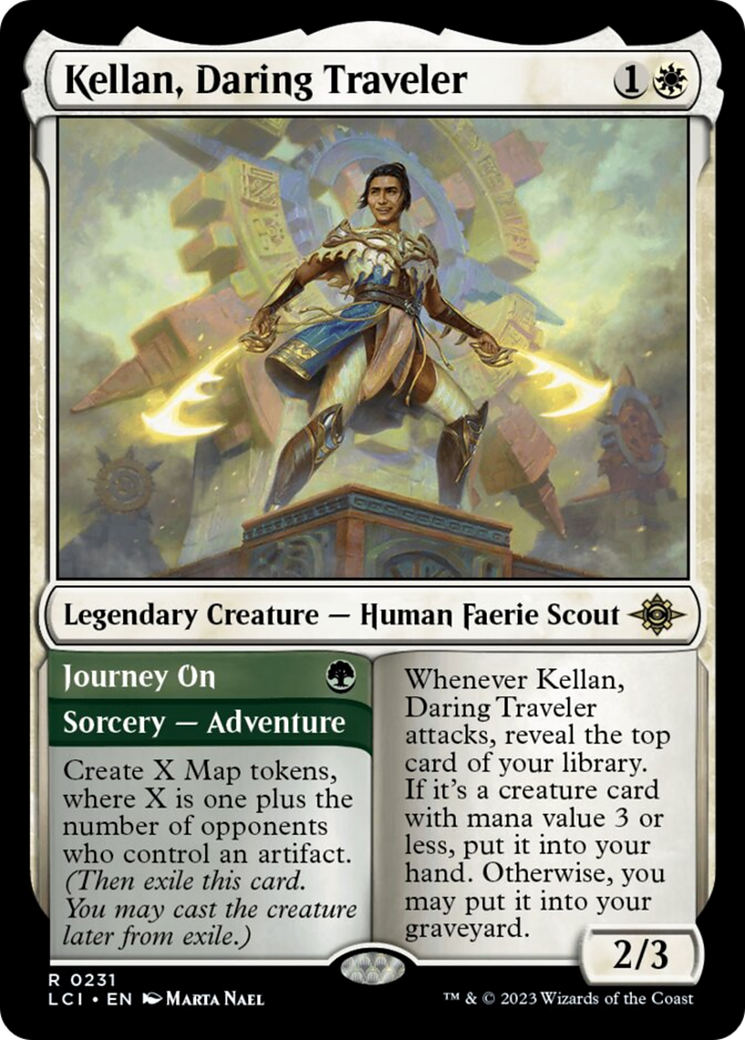 Kellan, Daring Traveler [The Lost Caverns of Ixalan] | The CG Realm