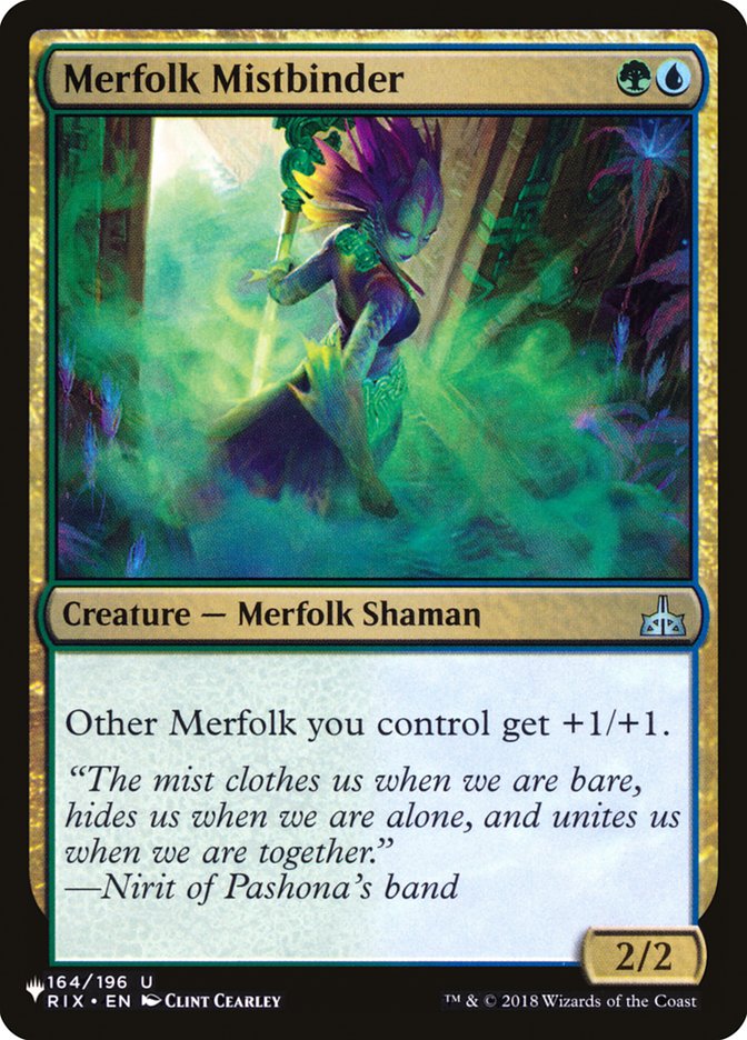 Merfolk Mistbinder [The List] | The CG Realm