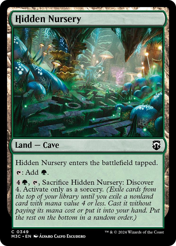 Hidden Nursery (Ripple Foil) [Modern Horizons 3 Commander] | The CG Realm