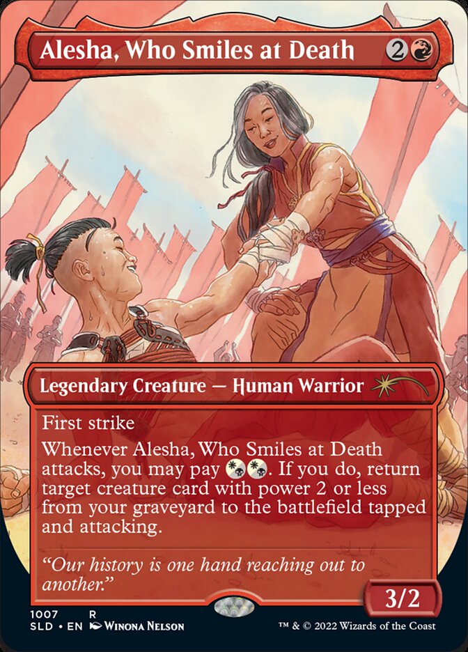 Alesha, Who Smiles at Death [Secret Lair Drop Series] | The CG Realm