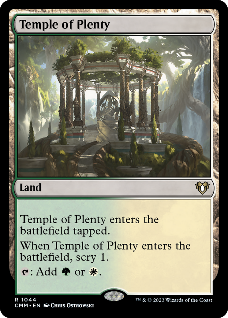 Temple of Plenty [Commander Masters] | The CG Realm