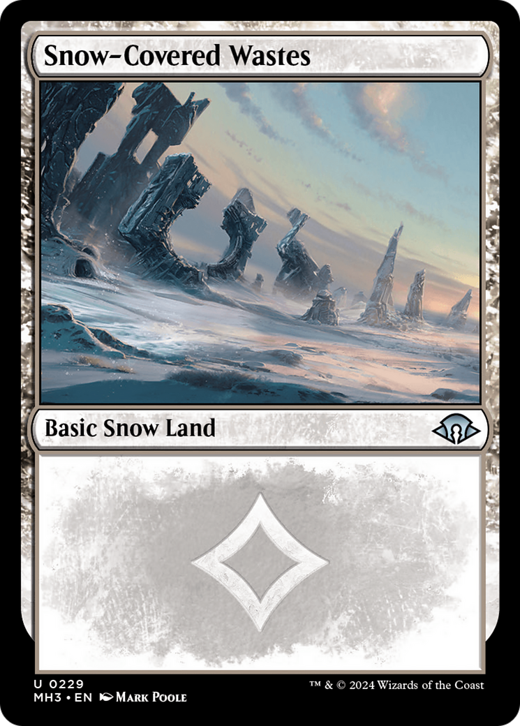 Snow-Covered Wastes (0229) [Modern Horizons 3] | The CG Realm