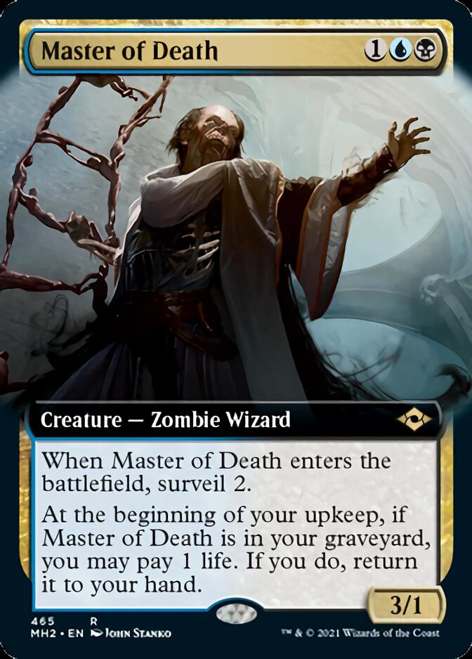 Master of Death (Extended Art) [Modern Horizons 2] | The CG Realm