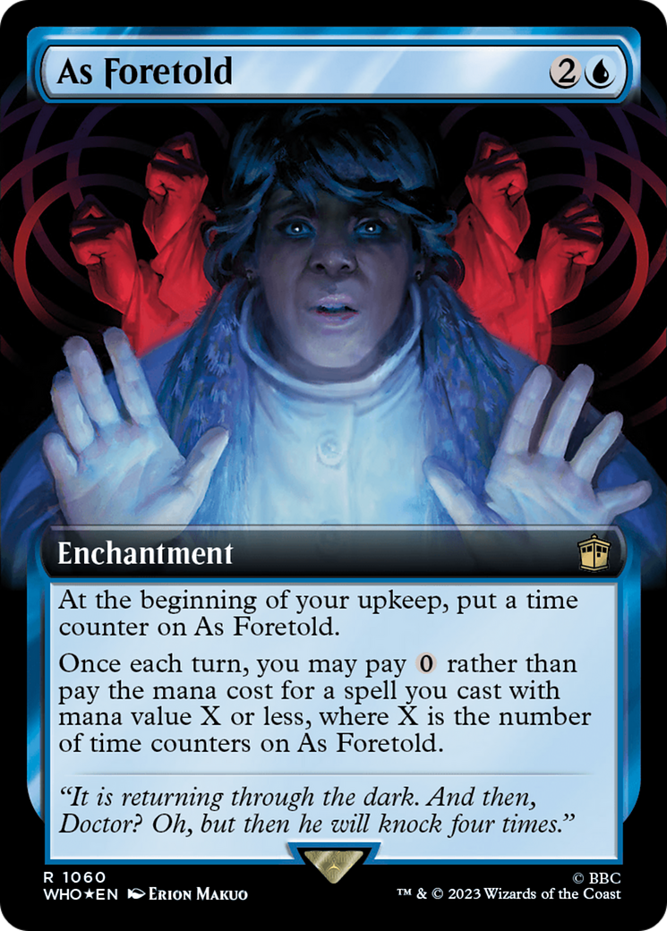 As Foretold (Extended Art) (Surge Foil) [Doctor Who] | The CG Realm