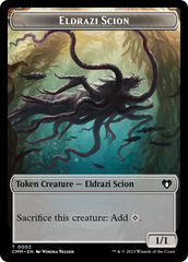 Eldrazi Scion // Spirit (0058) Double-Sided Token [Commander Masters Tokens] | The CG Realm