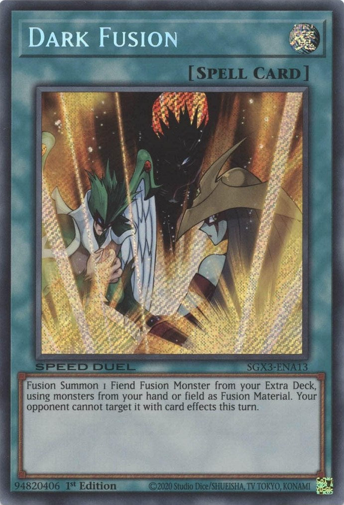 Dark Fusion [SGX3-ENA13] Secret Rare | The CG Realm