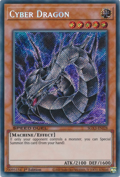 Cyber Dragon [SGX3-ENI28] Secret Rare | The CG Realm