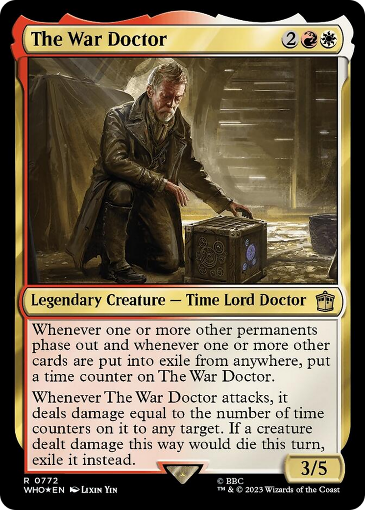 The War Doctor (Surge Foil) [Doctor Who] | The CG Realm