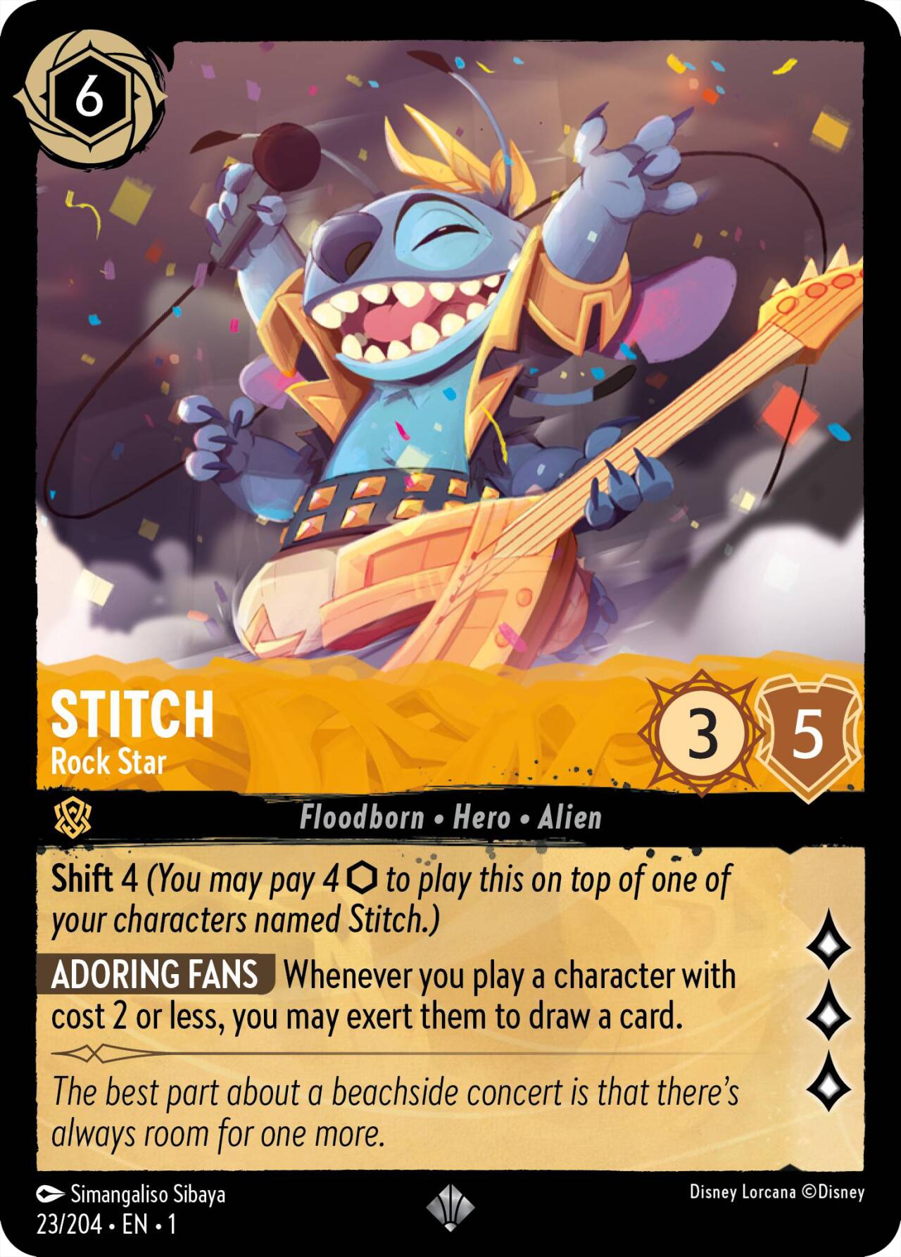 Stitch - Rock Star (23/204) [The First Chapter] | The CG Realm