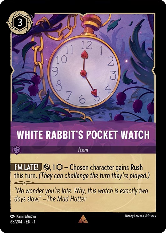 White Rabbit's Pocket Watch (68/204) [The First Chapter] | The CG Realm