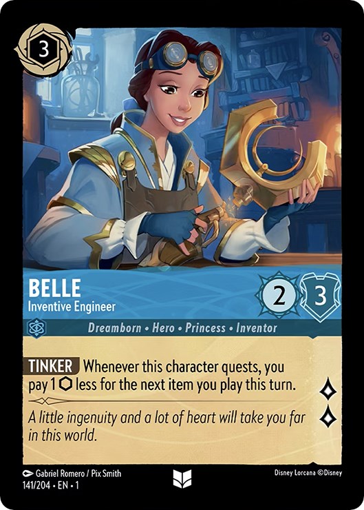 Belle - Inventive Engineer (141/204) [The First Chapter] | The CG Realm