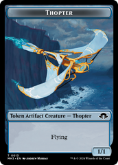 Phyrexian Germ // Thopter Double-Sided Token [Modern Horizons 3 Tokens] | The CG Realm