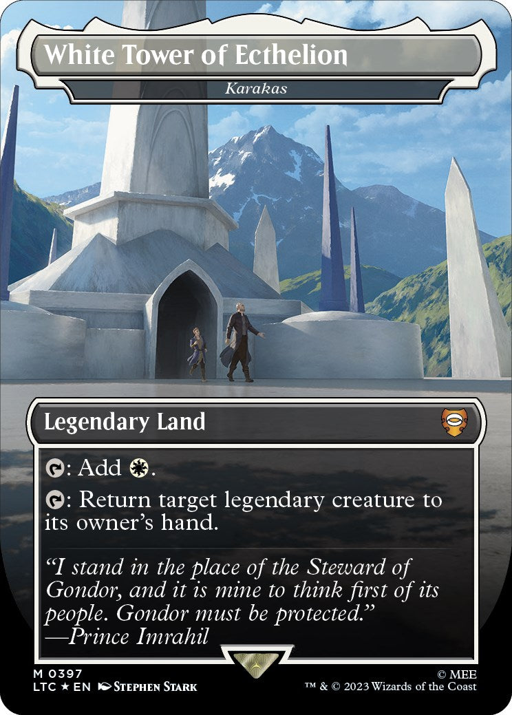 White Tower of Ecthelion - Karakas (Surge Foil Realms and Relics) [The Lord of the Rings: Tales of Middle-Earth Commander] | The CG Realm